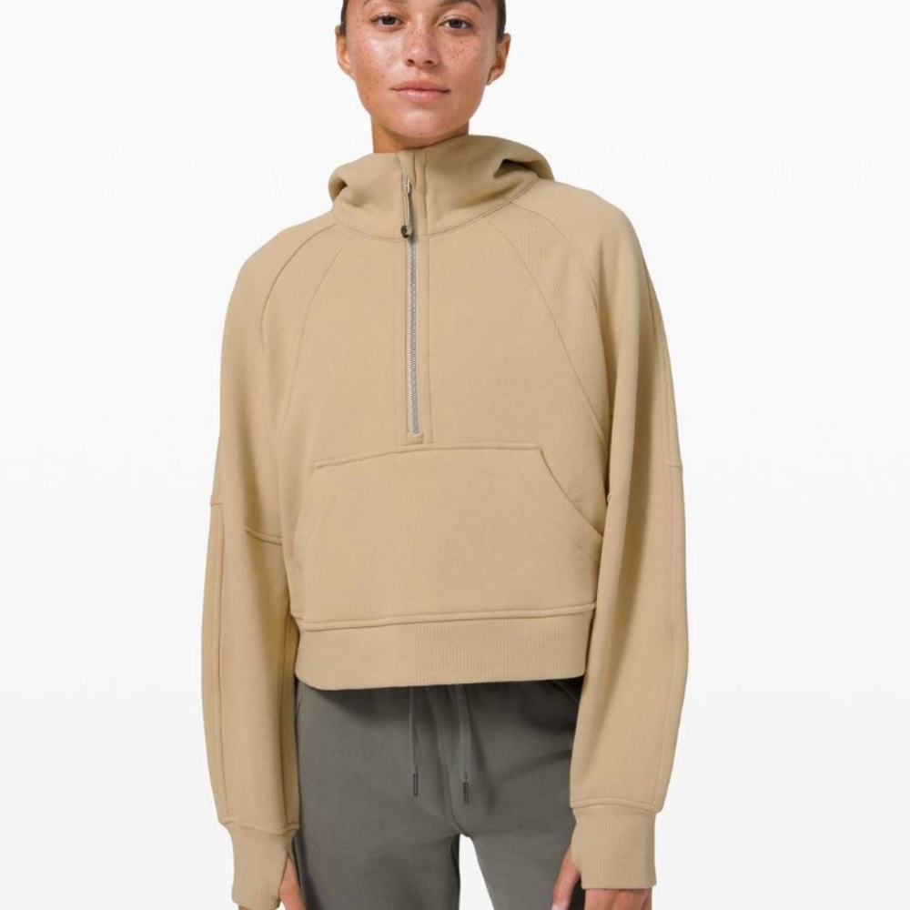 Lululemon Over Sized Scuba 1/2 Zip Hoodie